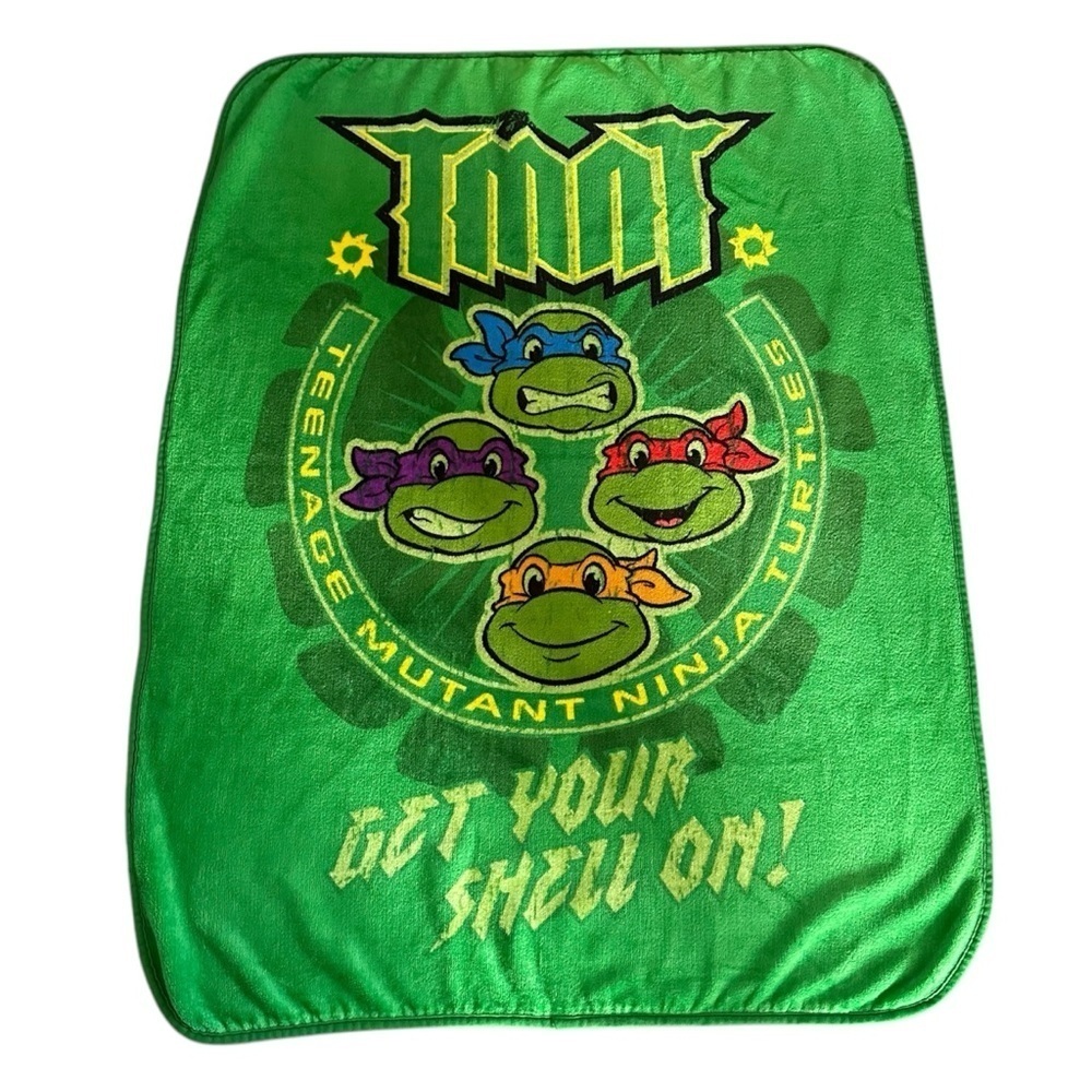 Teenage Mutant Ninja Turtles 2010 Nickelodeon blanket